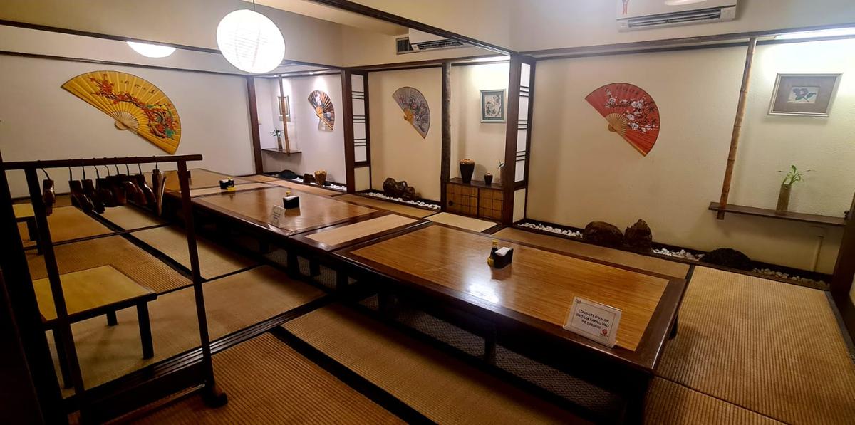 Nikkey Palace possui um restaurante que oferece pratos brasileiros e asiáticos, além de contar com opção de rodízio japonês. (Divulgação / Nikkey Palace)