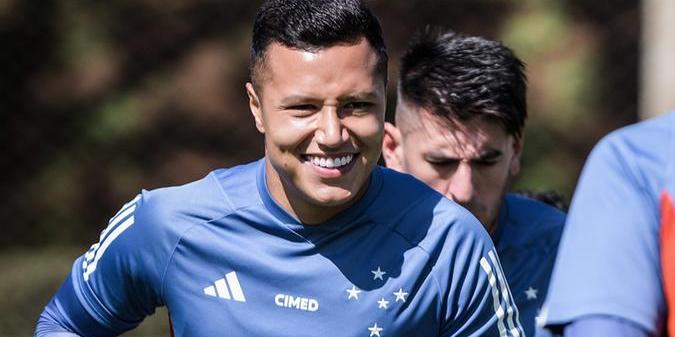 Marlon sofreu uma lesão no ombro direito e vira desfalque no Cruzeiro (Gustavo Aleixo / Cruzeiro)