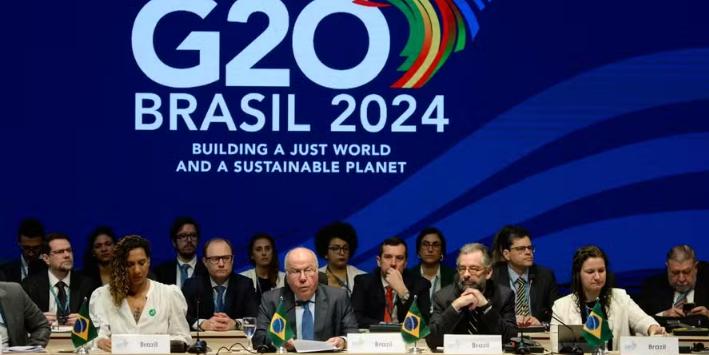 Abertura do segundo dia da reunião Ministerial de Desenvolvimento do G20 (Alex Ferro/G20/Divulgação)