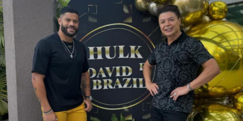 Festa de Hulk e David Brazil (Reprodução Redes Sociais)