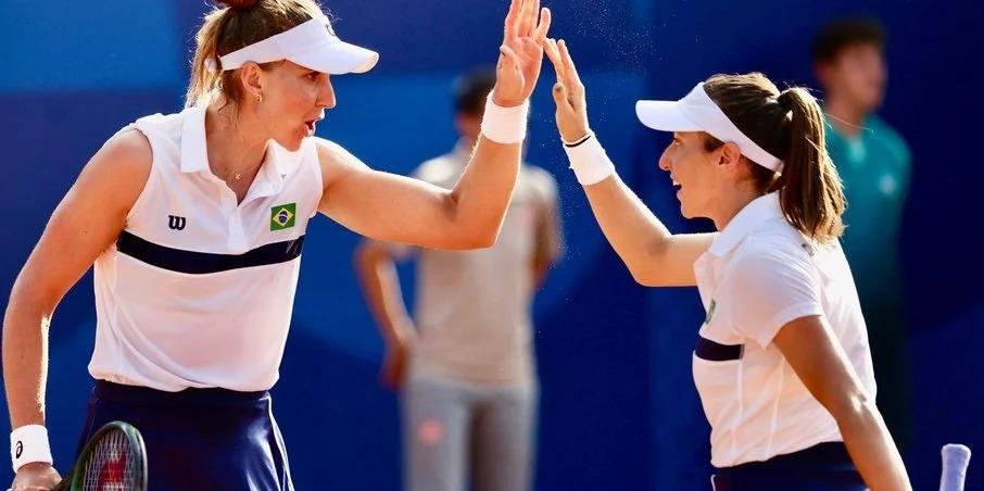 Dupla brasileira superou as chinesas por 2 sets a 0 (William Lucas / COB)