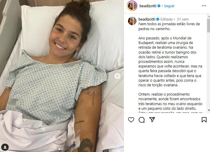 (Reprodução / Instagram Beatriz Dizzoti)