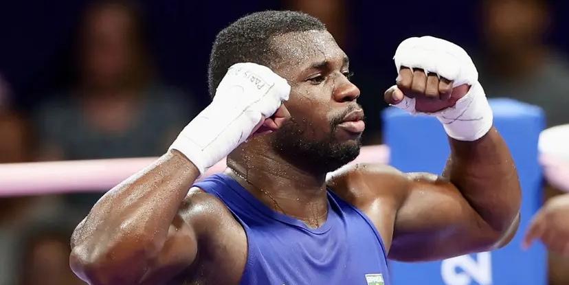 Boxeador Wanderley Pereira nos Jogos Olímpicos de Paris 2024 (Gaspar Nóbrega / COB)