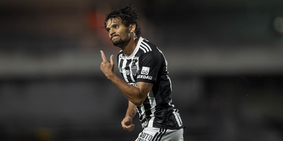 Scarpa foi o autor do gol de empate do Galo contra o CRB (Pedro Souza / Atlético)