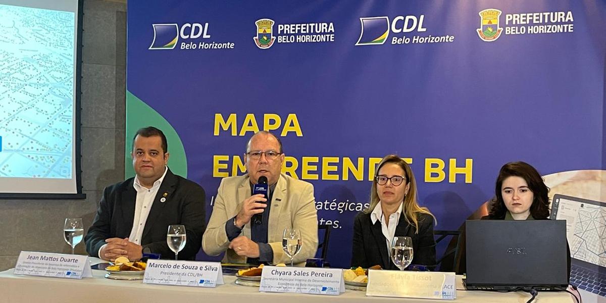 Evento de lançamento da plataforma Mapa Empreende BH (Valéria Marques/ Hoje em Dia)