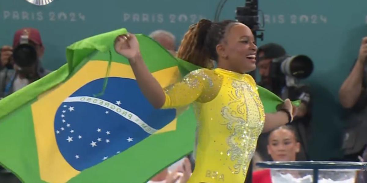 Atleta é o principal nome do Brasil na Ginástica Artística (Reprodução TV Globo)