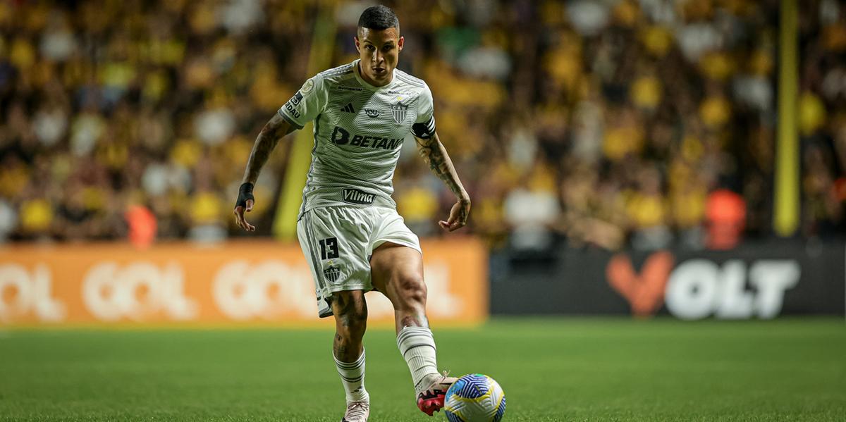 Arana cobra atenção do Galo após derrota para o Criciúma (Pedro Souza / Atlético)