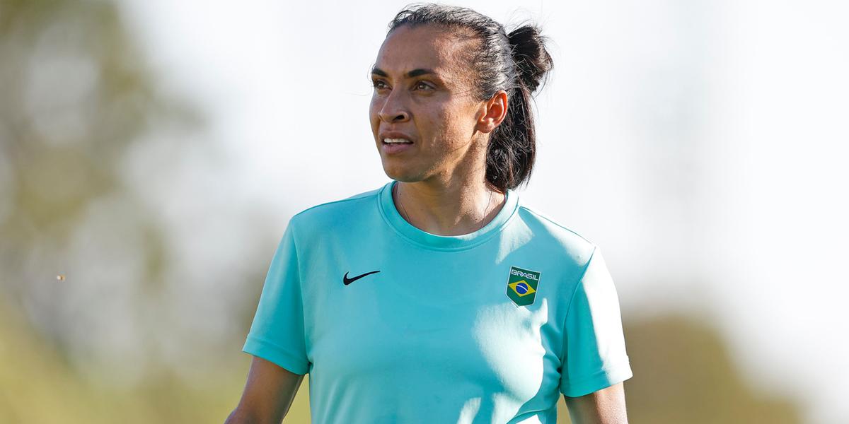 Marta acompanhará semifinal das arquibancadas (Rafael Ribeiro/CBF)