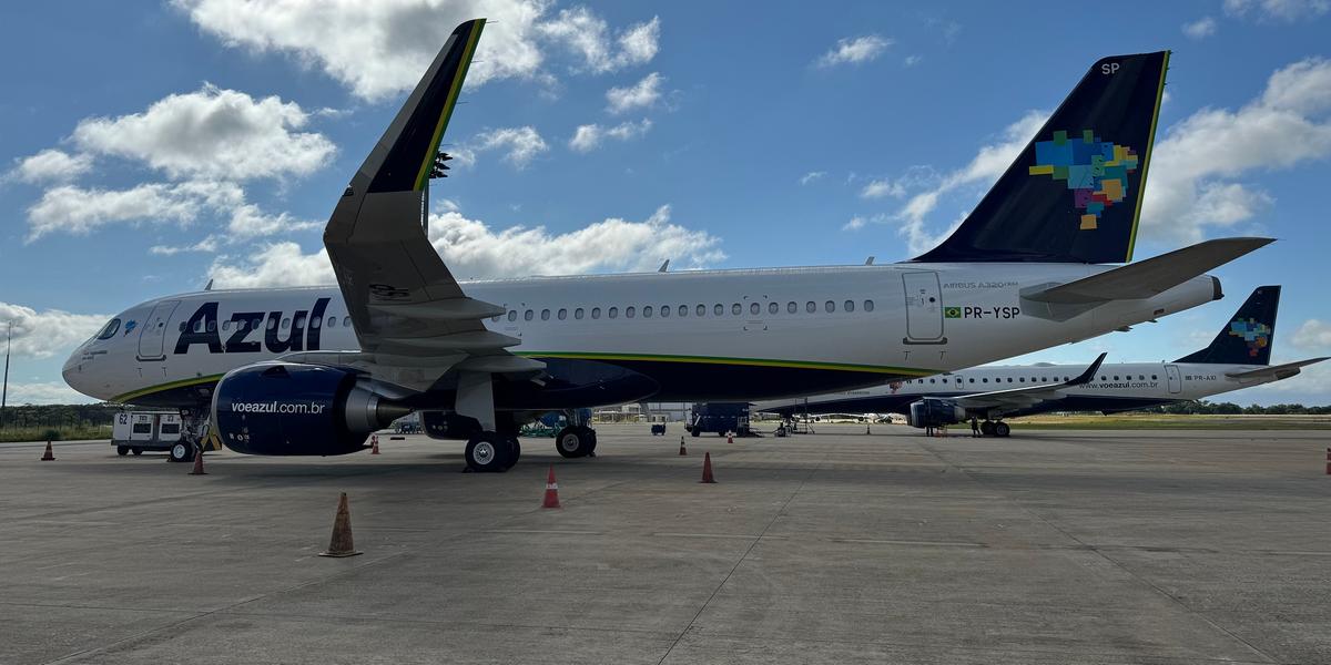 Contratação será efetiva e o trabalho será presencial na área de manutenção de linha da base da Azul no aeroporto (Divulgação / BH Airport)