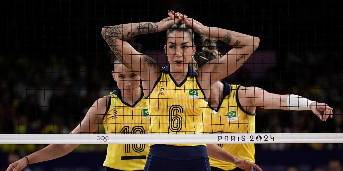 Brasil perde para os EUA e lutará pelo bronze em Paris (Alexandre Loureiro/COB)