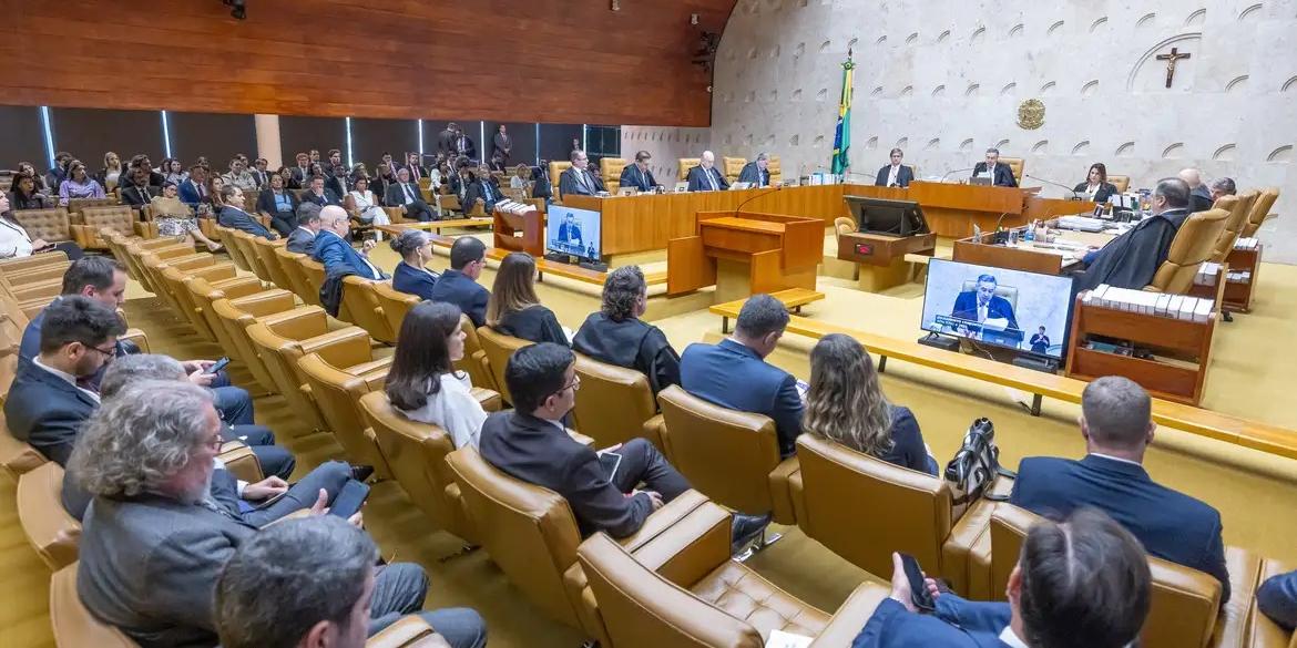 Sessão plenária no STF (Antonio Augusto/SCO/STF.)