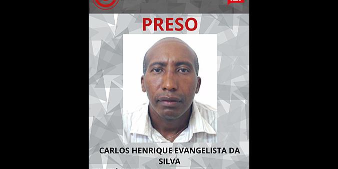 Carlos Henrique da Silva, denunciado por estupro contra duas crianças em Divinópolis (Divulgação/ MPMG)