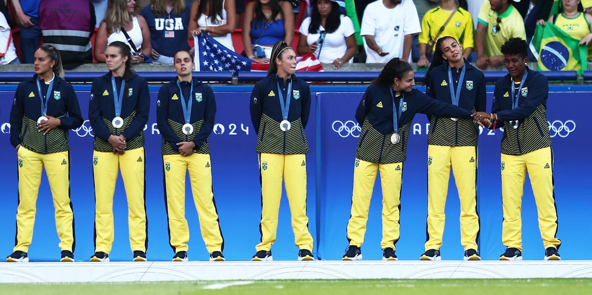 Jogos Olímpicos Paris 2024 - Futebol Feminino - Brasil enfrenta os EUA na final olimpica (Luiza Moraes/COB.)