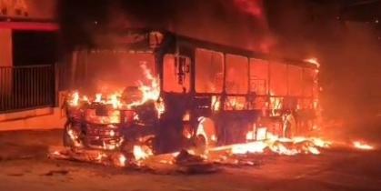 Ônibus da linha 3350 havia acabado de sair da Estação Barreiro (Divulgação/ CBMMG)