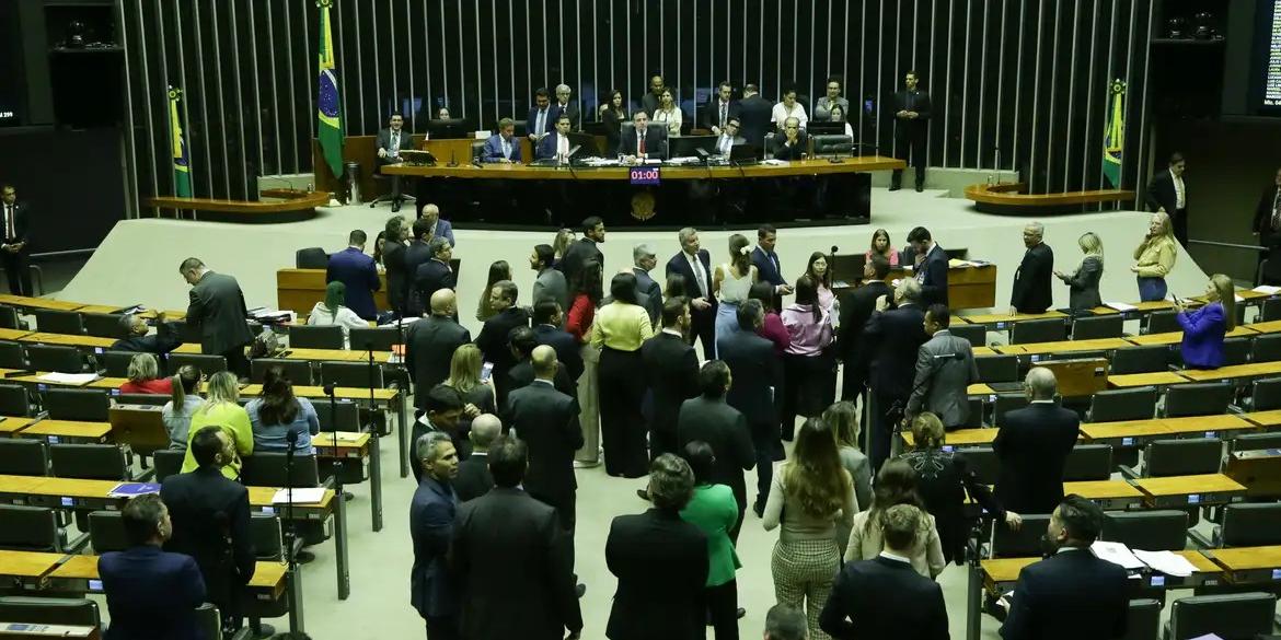 Sessão do Congresso Nacional que apreciou e votou vetos presidenciais e projetos de lei de abertura de créditos suplementares para ministérios e outros órgãos públicos (Lula Marques/ Agência Brasil)