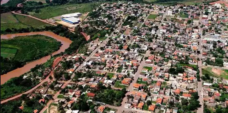 Vista aérea de São Joaquim de Bicas (Reprodução Internet / Facebook / Prefeitura de São Joaquim de Bicas)