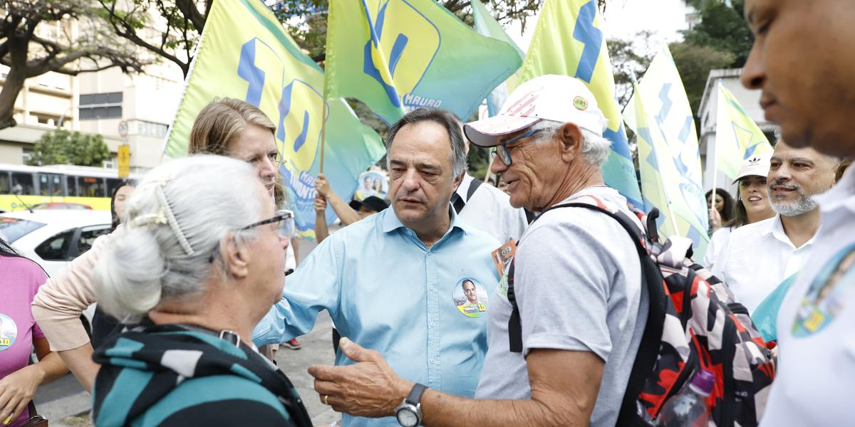 Candidato à PBH, Tramonte visita área hospitalar de Belo Horizonte (Ramon Bitencourt/ Divulgação)