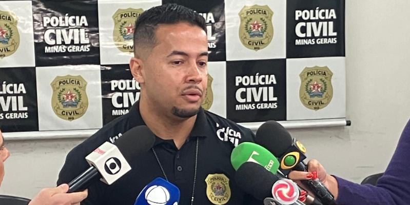 Delegado Humberto Cornélio detalhe morte do casal de bebê gêmeos (PCMG / Divulgação)