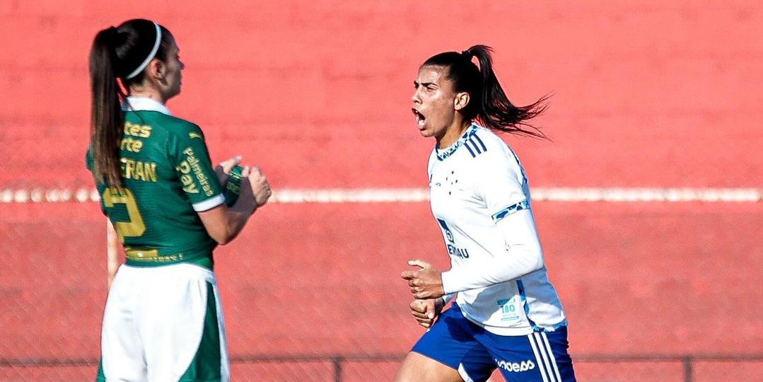 Cruzeiro luta, mas cai para o Palmeiras no Brasileirão Feminino (Gustavo Martins /Cruzeiro)