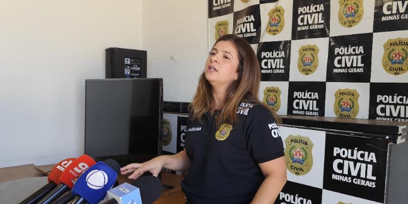 Delegada Tatiana Carvalho Paiva, titular da Deam (Divulgação / PCMG)