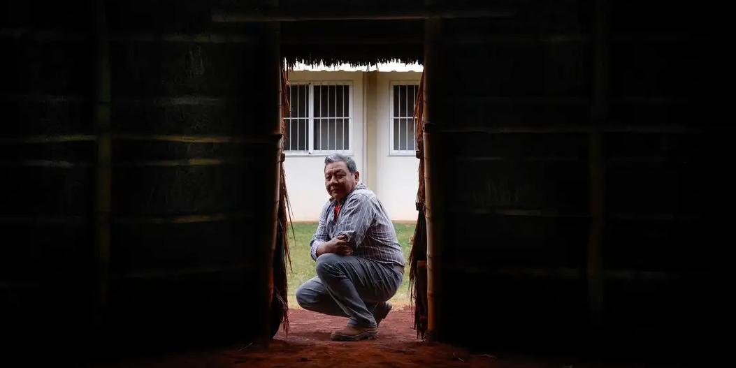 Anastácio Peralta, indígena Kaiowá, doutorando na UFGD (Tânia Rêgo/Agência Brasil)