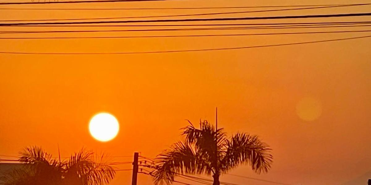 Temperatura máxima pode chegar a 33°C nesta segunda-feira em BH (Valéria Marques)