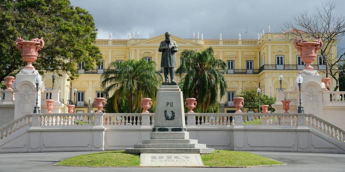 Fachada do Museu Nacional (Tomaz Silva/Agência Brasil)