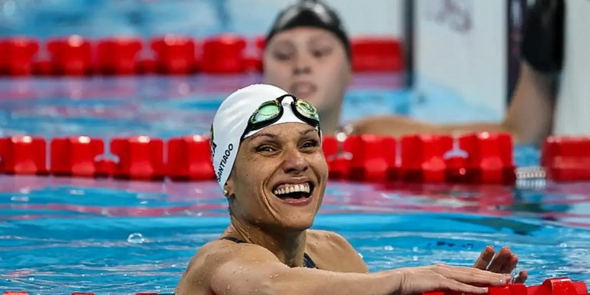 Carol Santiago pernambucana se torna atleta mulher com mais ouros (cinco) em Paralimpíadas em 02/09/2024 (Ale Cabral / CPB/ Direitos Reservados)