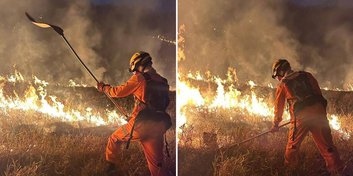 Corpos das vítimas foram encontrados por militares do Corpo de Bombeiros (Corpo de Bombeiros/Divulgação)