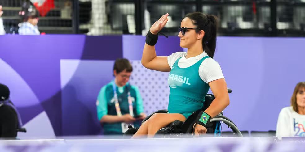 Lara Lima faturou a primeira medalha paralímpica da carreira (Ana Patrícia/CPB)