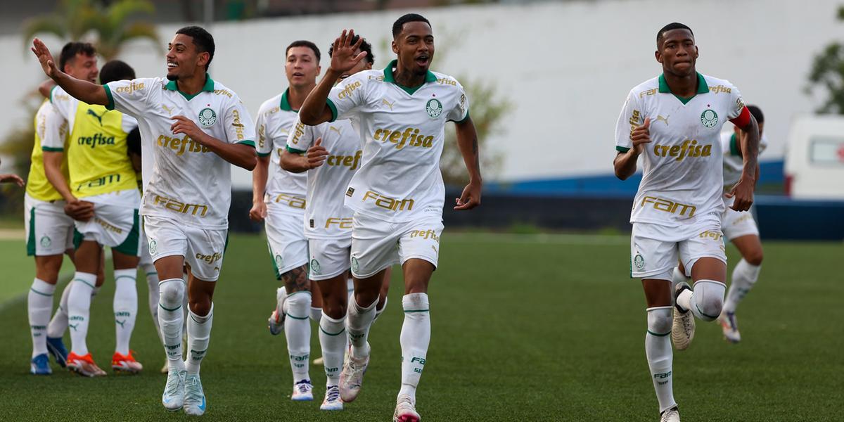 Palmeiras vence Athletico-PR e está na final do Brasileirão sub-20 (Fabio Menotti/Palmeiras/)