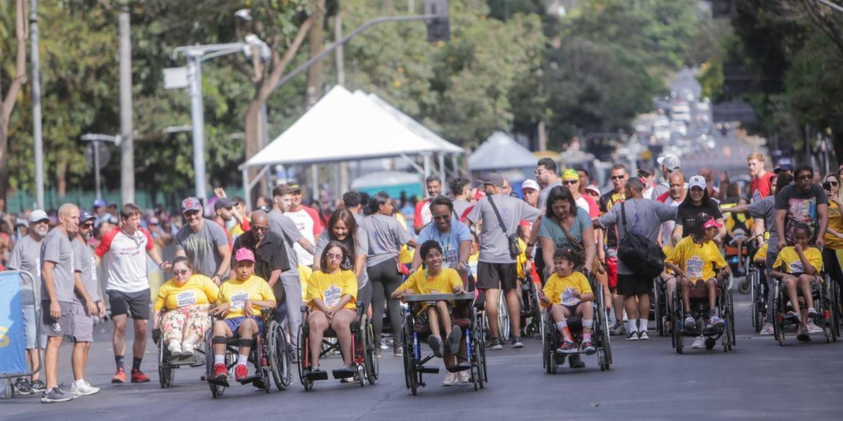 Milhares de pessoas se inscreveram para correr na 25ª edição da Corrida Rústica PCD (Fernando Michel / Hoje em Dia)