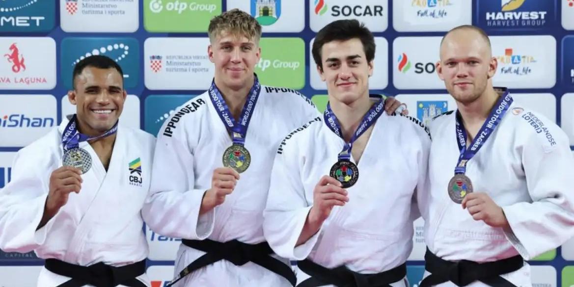 Judocas brasileiros terminam com cinco pódios (Emanuele Di Feliciantonio / IJF)