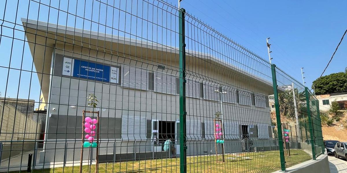 Nova sede do Centro de Saúde Heliópolis, na região Norte de Belo Horizonte (Valéria Marques/ Hoje em Dia)