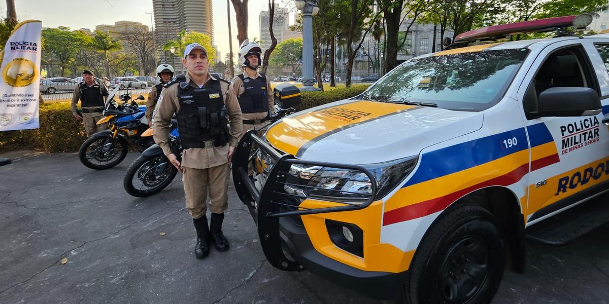 Solenidade de lançamento da Semana Nacional de Trânsito ocorreu no Palácio da Liberdade, em BH (PM/Divulgação)