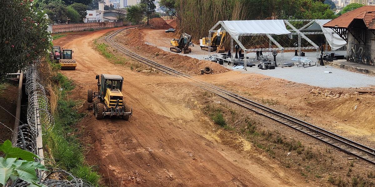 Local teve obras iniciadas nesta segunda-feira (Maurício Viera / Hoje em Dia)