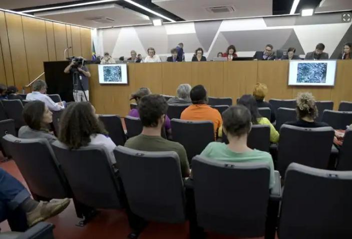 Audiência pública na Assembleia Legislativa de Minas Gerais (ALMG) debateu a não participação das pessoas atingidas do distrito de Macacos nos acordos da Vale (SARAH TORRES/ ALMG - REPUBLICADO DE AGÊNCIA PÚBLICA)