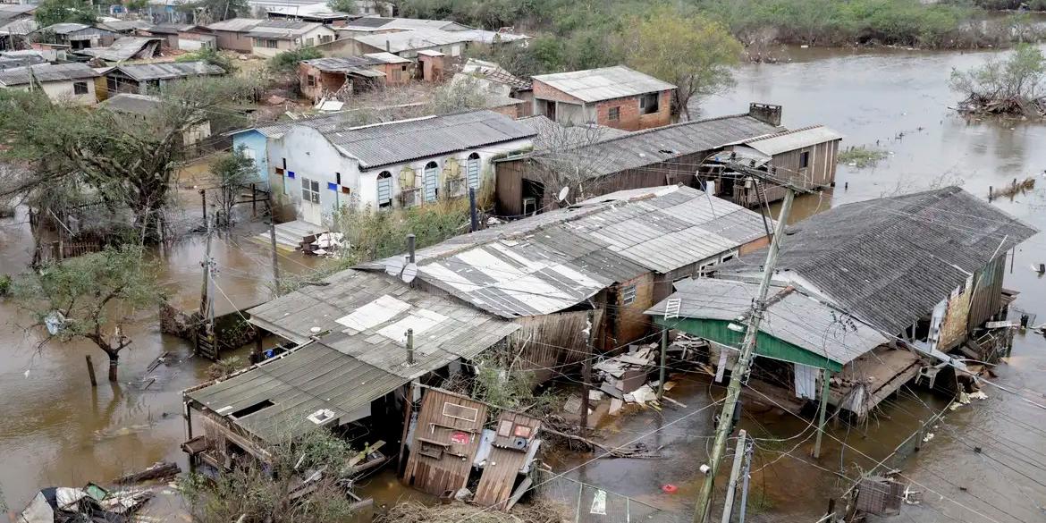 Dos 497 municípios gaúchos, 478 foram afetados (Bruno Peres/Agência Brasil)