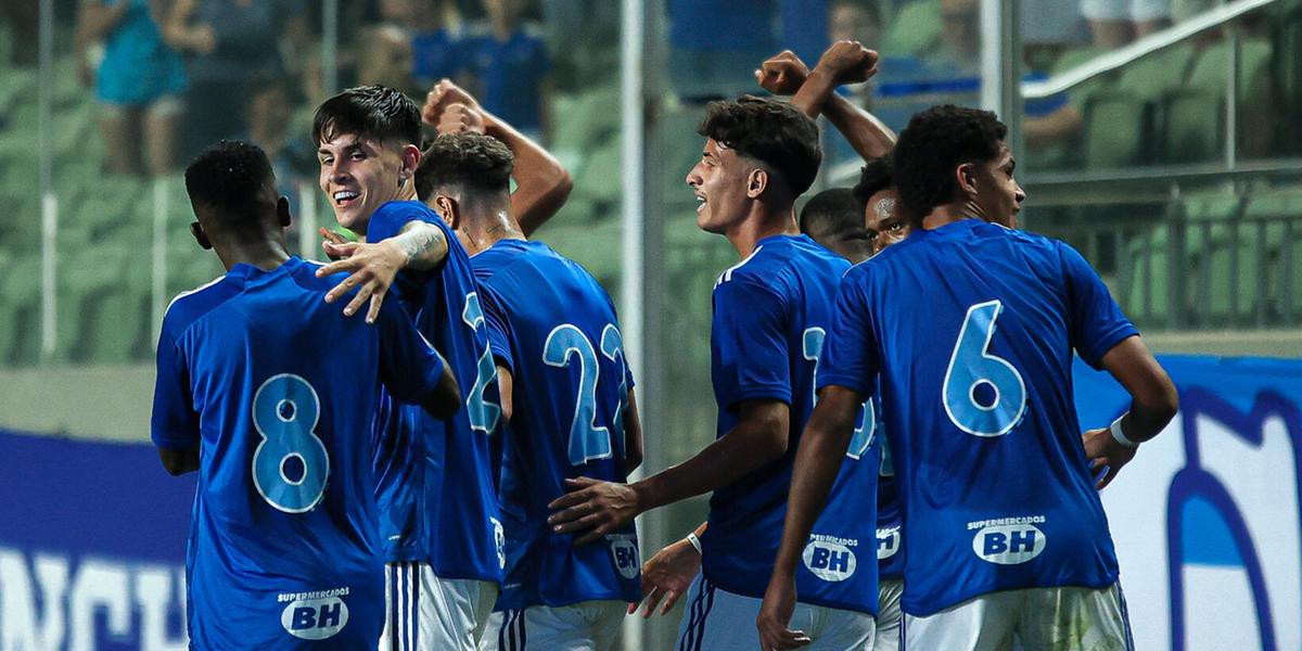 Cruzeiro recebe o Palmeiras no independência na ida da final do sub 20 (Gustavo Martins / Cruzeiro)