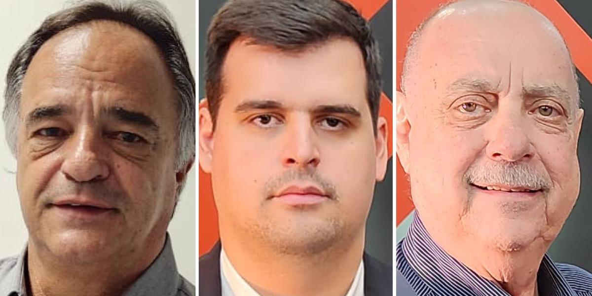 Tramonte lidera com 28% das intenções de voto; Engler e Fuad estão empatados em 2° com 18% cada (Montagem - Maurício Vieira/ Hoje em Dia e Valéria Marques/ Hoje em Dia)