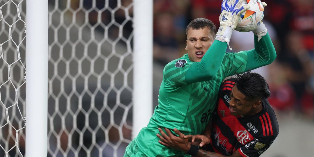 Flamengo foi superado pelo Peñarol na ida das quartas de final da Libertadores (Reprodução/ Instagram Conmebol Libertadores)