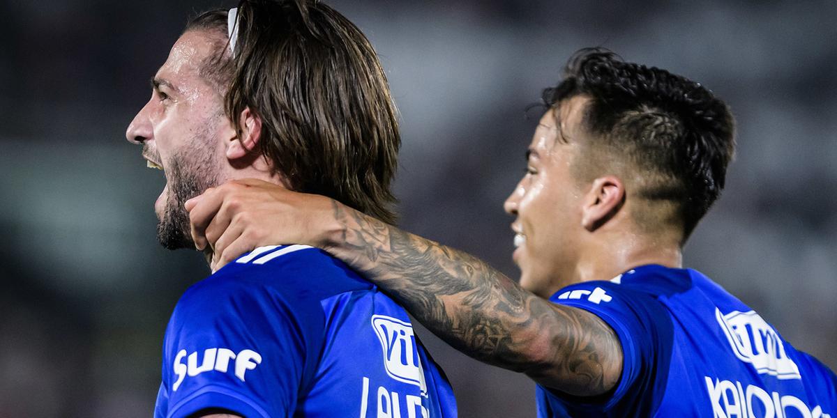 Lautaro e Kaio Jorge garantem vitória do Cruzeiro sobre o Libertad (Gustavo Aleixo / Cruzeiro)