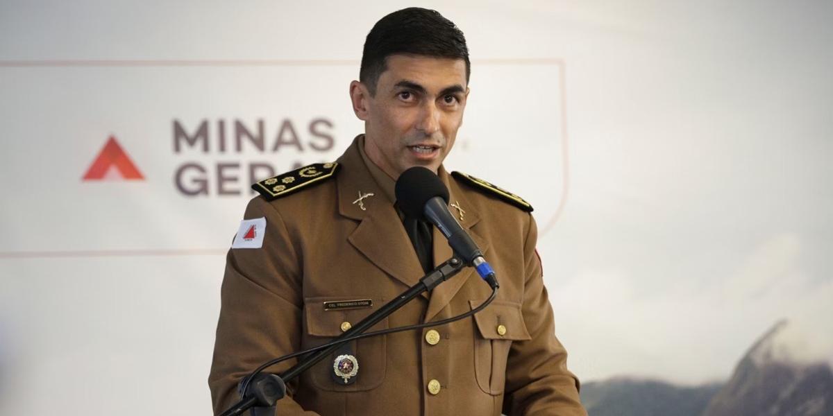 Coronel Carlos Frederico Otoni Garcia é o novo comandante-geral da Polícia Militar de Minas (Cristiano Machado / Imprensa MG)