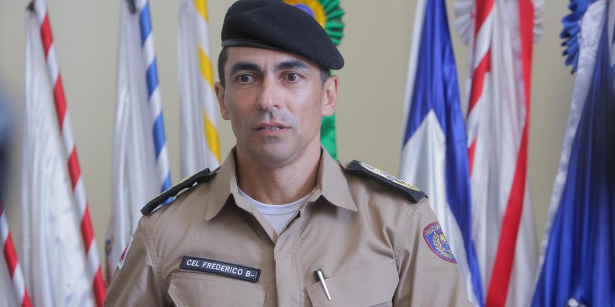 Coronel Carlos Frederico Otoni Garcia (Fernando Michel/Hoje em Dia)