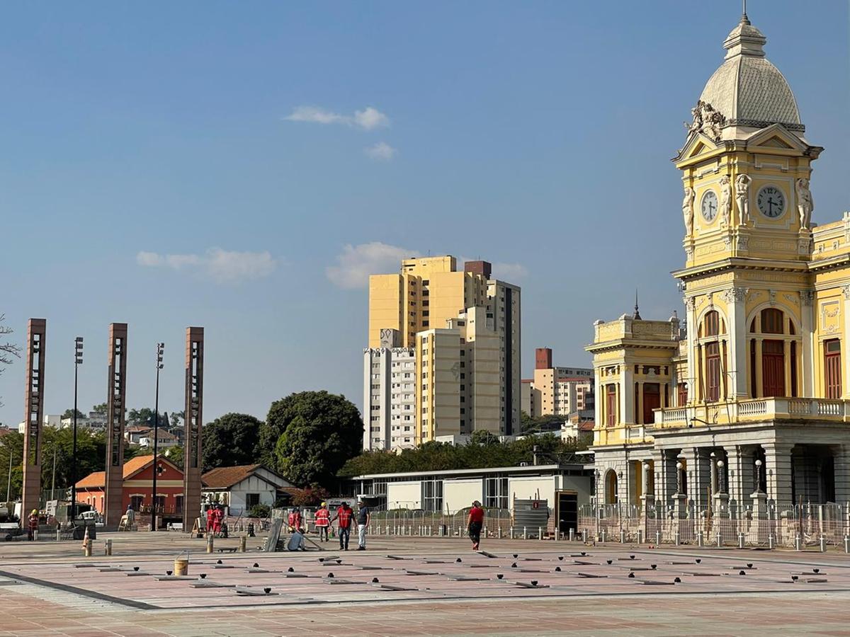 Praça da Estação será reaberta ao público nesta quinta-feira (25) (Valéria Marques/ Hoje em Dia)