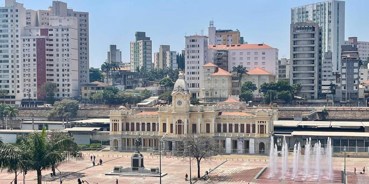 Praça da Estação estava em obras desde outubro de 2023 (Valéria Marques/ Hoje em Dia)