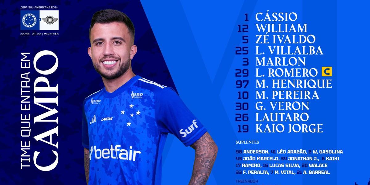 Cruzeiro definido para o duelo de estreia de Fernando Diniz (Gustavo Aleixo / Cruzeiro)