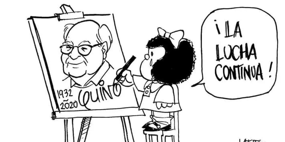 Mafalda, do cartunista argentino Quino (Carlos Latuff/Divulgação)