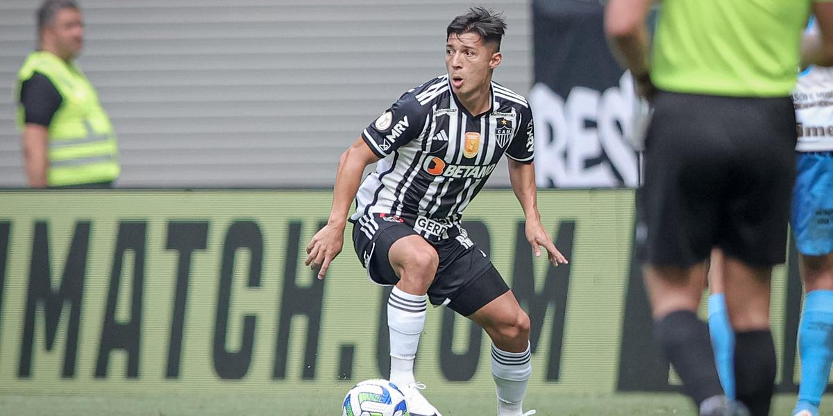 Alan Franco deverá ser desfalque do Galo para enfrentar o Grêmio (Pedro Souza / Atlético)