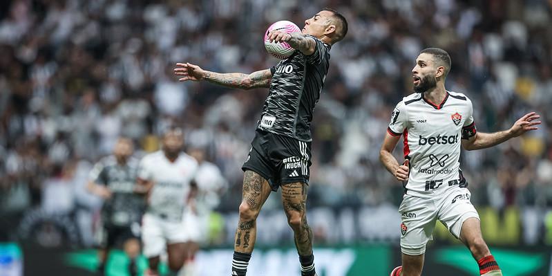 Vargas foi um dos destaques do Galo, com um gol e uma assistência (Flickr/Atlético)